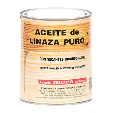 Aceite de Linaza PQS con y sin Secante